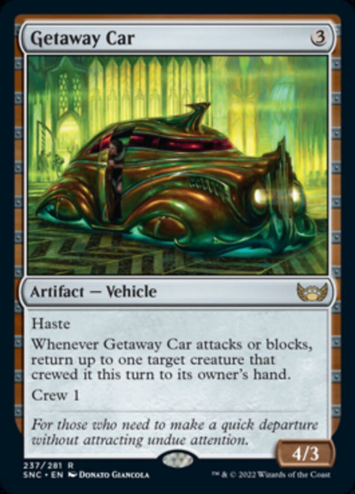 Getaway Car  (Foil)