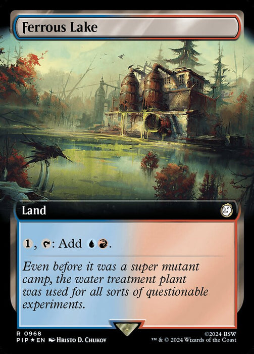 Ferrous Lake - Extended Art (Foil)