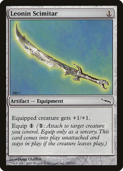 Leonin Scimitar  (Foil)