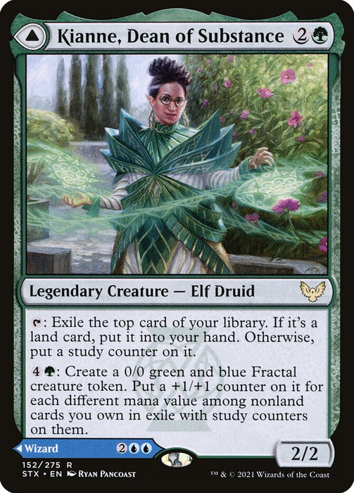 Kianne, Dean of Substance // Imbraham, Dean of Theory  - Legendary (Foil)