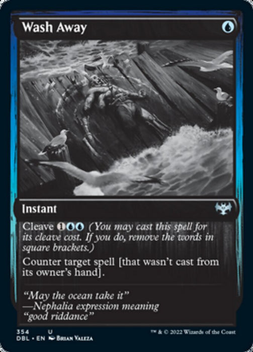 Wash Away  - Inverted (Foil)