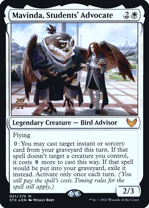 Mavinda, Students' Advocate - Legendary (Foil)