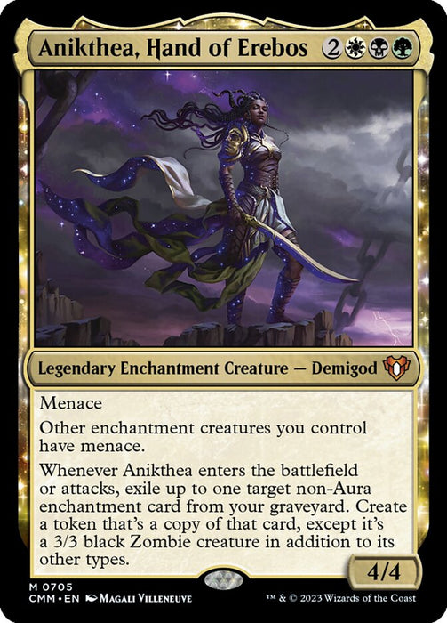 Anikthea, Hand of Erebos - Legendary- Nyxtouched (Foil)