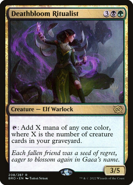 Deathbloom Ritualist (Foil)