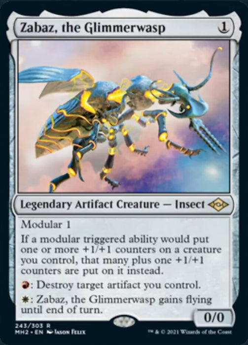 Zabaz, the Glimmerwasp  - Legendary