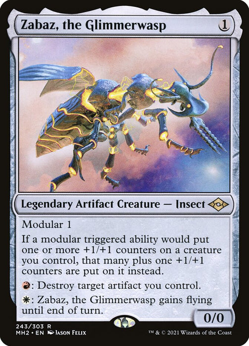 Zabaz, the Glimmerwasp  - Legendary (Foil)