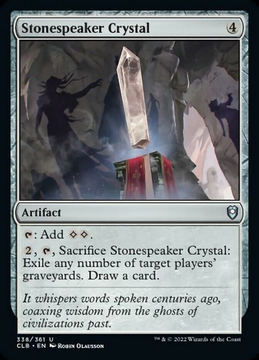 Stonespeaker Crystal  (Foil)