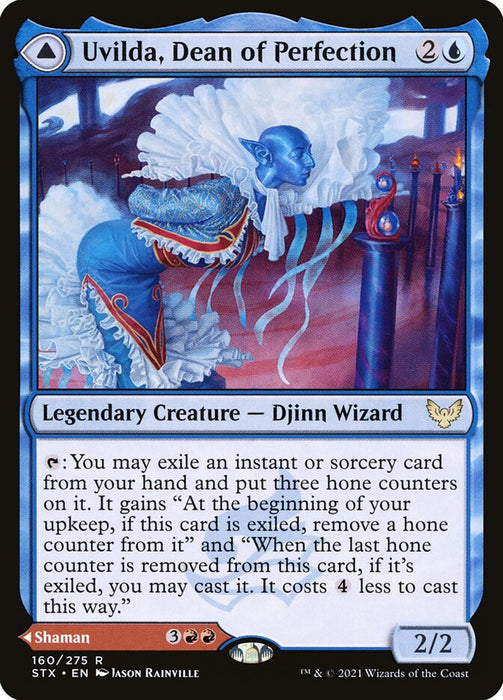 Uvilda, Dean of Perfection // Nassari, Dean of Expression  - Legendary (Foil)