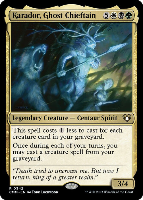 Karador, Ghost Chieftain - Legendary