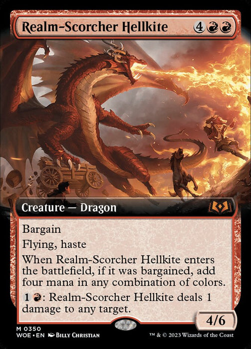 Realm-Scorcher Hellkite - Extended Art (Foil)