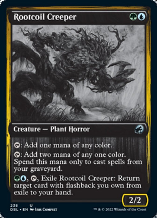 Rootcoil Creeper  - Inverted (Foil)