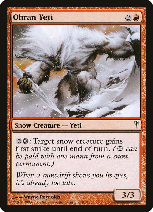 Ohran Yeti  (Foil)