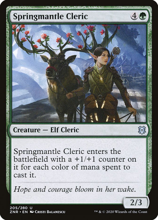 Springmantle Cleric  (Foil)