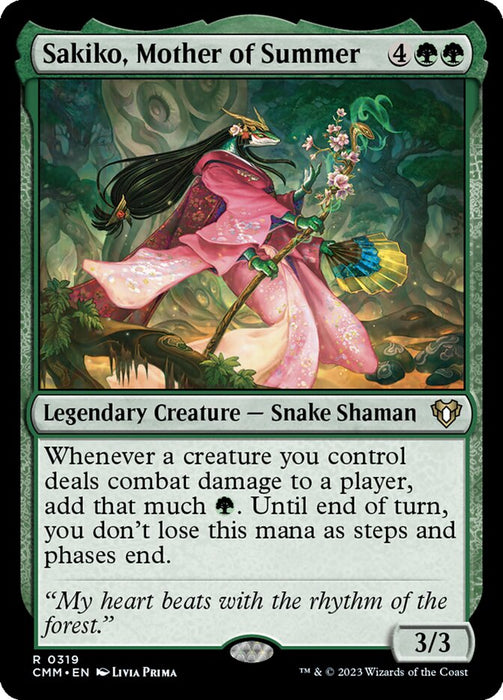 Sakiko, Mother of Summer - Legendary (Foil)