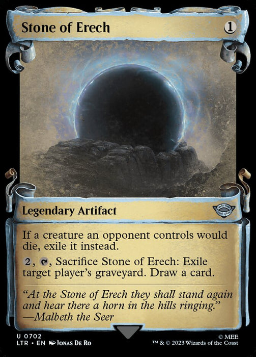 Stone of Erech - Showcase- Legendary (Foil)