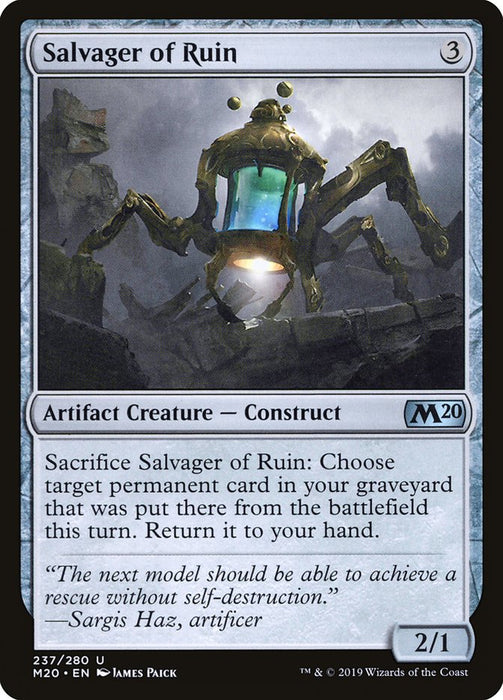 Salvager of Ruin  (Foil)