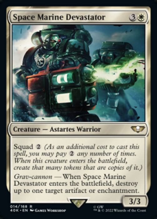 Space Marine Devastator (Foil)