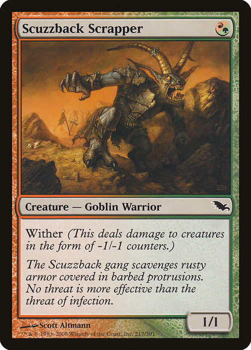 Scuzzback Scrapper  (Foil)