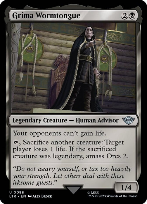 Gríma Wormtongue - Legendary