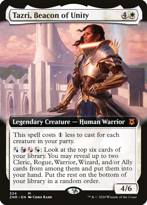 Tazri, Beacon of Unity  - Legendary - Extended Art (Foil)