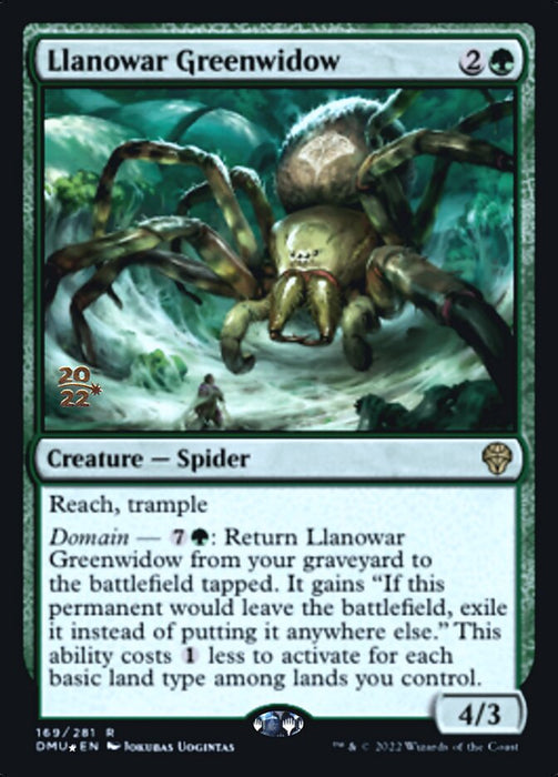 Llanowar Greenwidow (Foil)