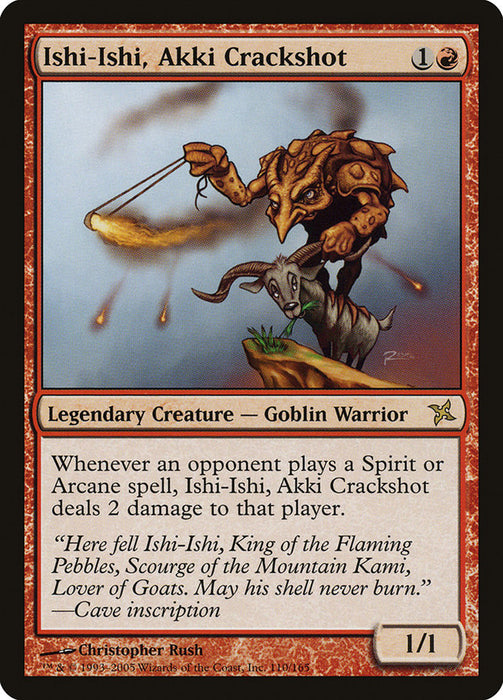 Ishi-Ishi, Akki Crackshot  (Foil)