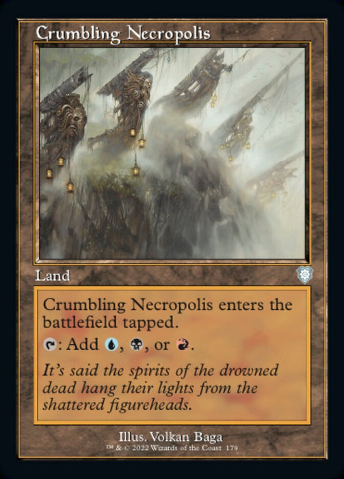 Crumbling Necropolis - Retro Frame