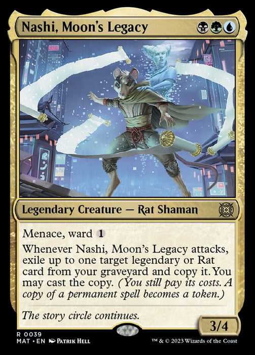 Nashi, Moon's Legacy - Legendary