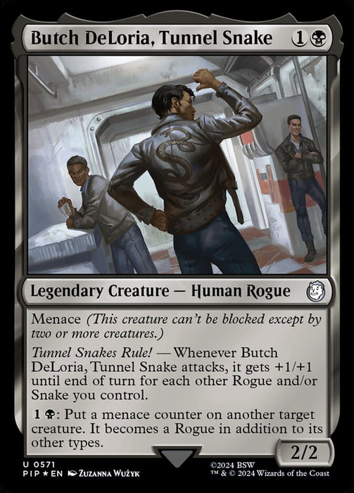 Butch DeLoria, Tunnel Snake - Legendary (Foil)