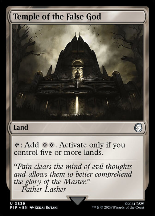 Temple of the False God (Foil)