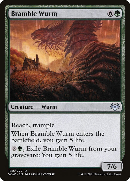 Bramble Wurm  (Foil)