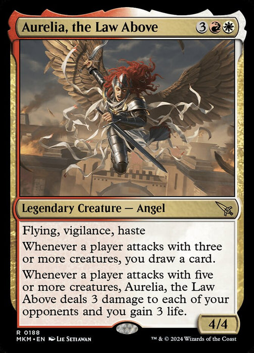 Aurelia, the Law Above - Legendary (Foil)