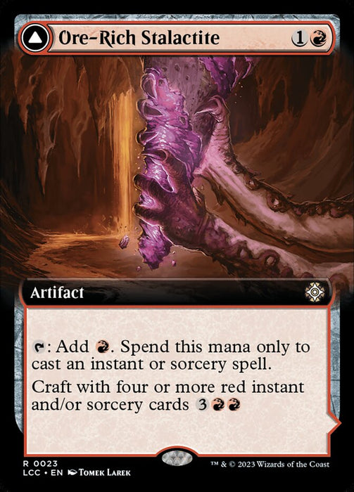 Ore-Rich Stalactite // Cosmium Catalyst - Extended Art (Foil)