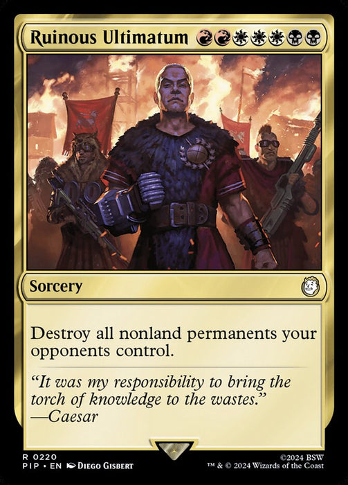 Ruinous Ultimatum (Foil)