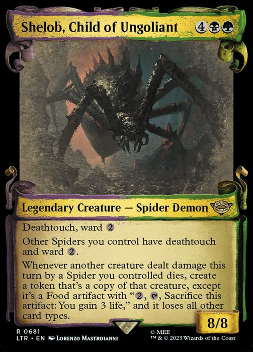 Shelob, Child of Ungoliant - Showcase- Legendary