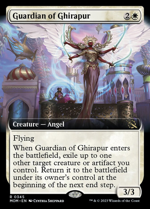 Guardian of Ghirapur - Extended Art- Extended Art (Foil)