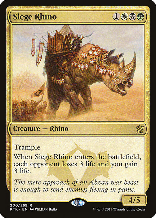 Siege Rhino  (Foil)