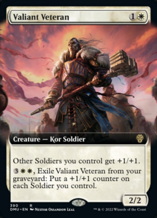 Valiant Veteran - Extended Art