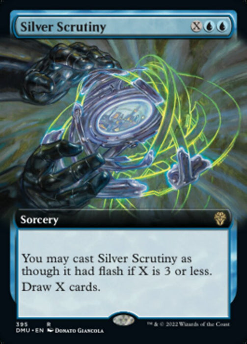 Silver Scrutiny - Extended Art (Foil)