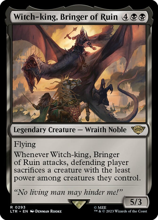 Witch-king, Bringer of Ruin - Legendary