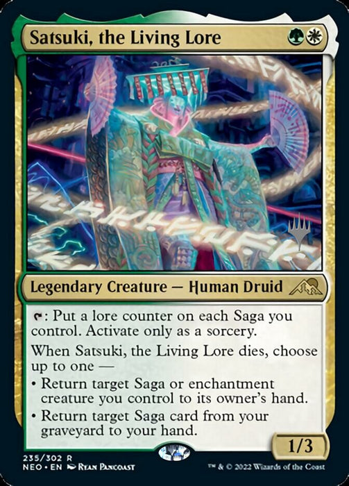 Satsuki, the Living Lore - Legendary (Foil)