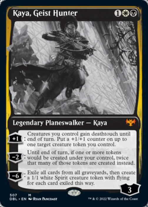 Kaya, Geist Hunter  - Inverted (Foil)