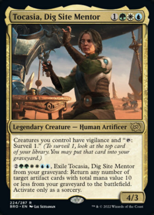 Tocasia, Dig Site Mentor - Legendary (Foil)