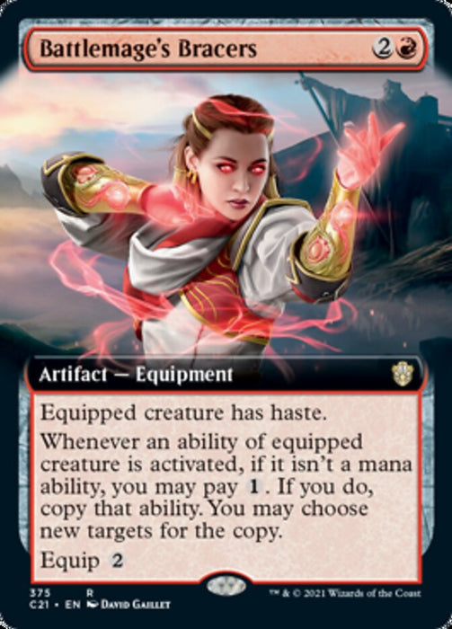 Battlemage's Bracers  - Extended Art