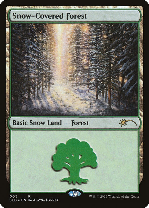 Snow-Covered Forest  (Foil)