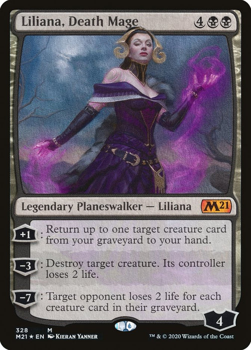 Liliana, Death Mage  (Foil)