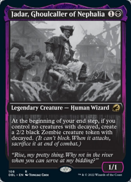 Jadar, Ghoulcaller of Nephalia  - Legendary - Inverted (Foil)