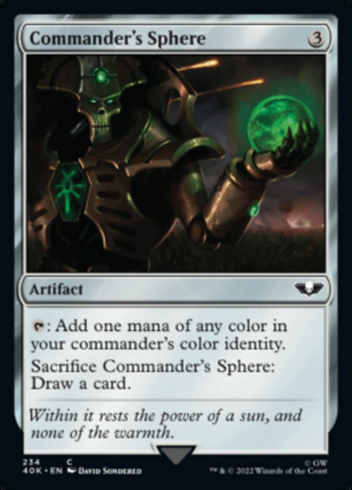 Commander's Sphere (Foil)