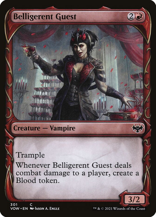 Belligerent Guest  - Showcase (Foil)