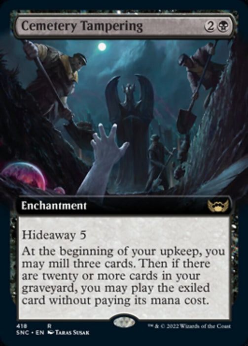 Cemetery Tampering  - Extended Art